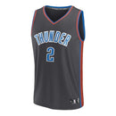 Camisa NBA Shai Gilgeous-Alexander - Oklahoma City Thunder - 2023 Fastbreak - Edição Cidade - Anthracite