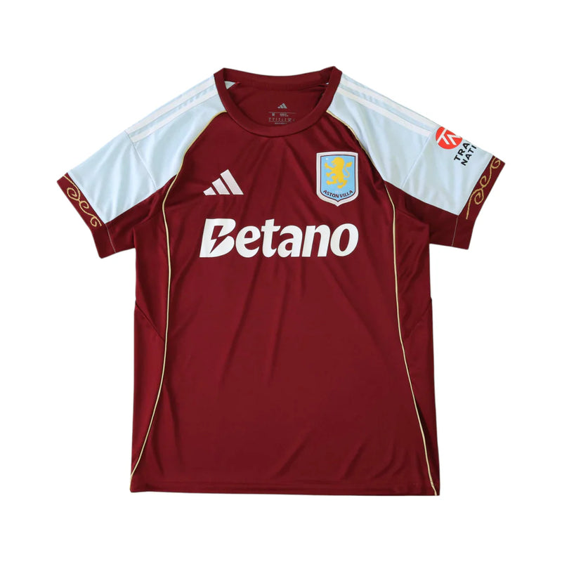 Camisa Aston Villa Home 2025/26 - Torcedor Masculino