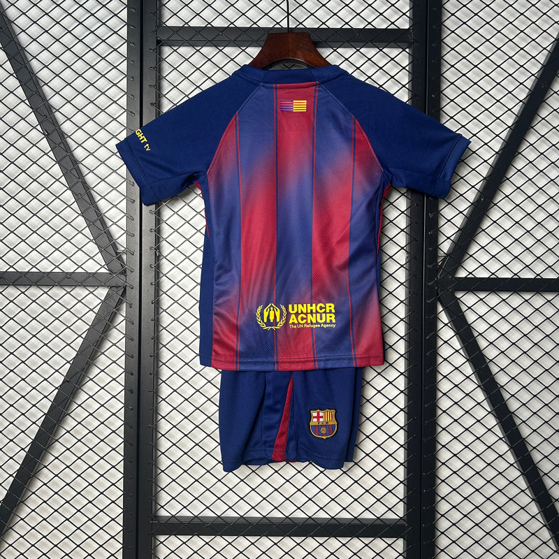 Kit Infantil Barcelona Home 2025/26
