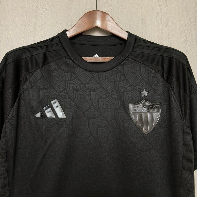 Camisa Atlético Mineiro 25/26 - Torcedor Masculina - All Black Edition