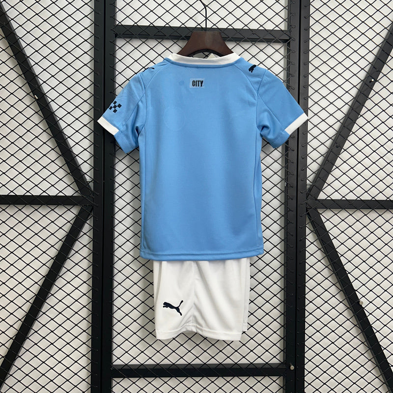 Kit Infantil Manchester City Home 2025/26