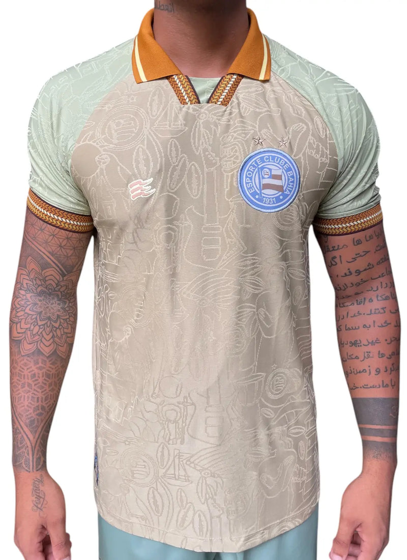 Camisa Bahia 2024/25 - Edição Especial Begê