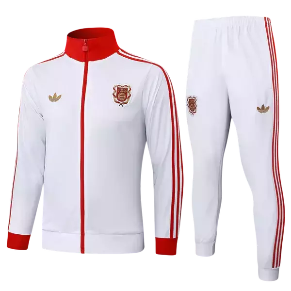 Conjunto de Treino Bayern de Munich Especial 125 25/26 Branco e Vermelho - Adidas