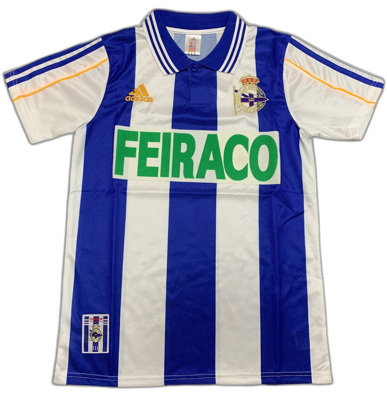 Camisa Deportivo La Coruña 99/00 I Home - Versão Retrô