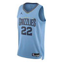 Camisa NBA Desmond Bane - Memphis Grizzlies - 2023 Edição de Impacto - Azul Claro