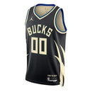 Camisa NBA - Milwaukee Bucks - 2023 - Edição de Impacto - Preto