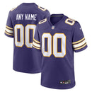 Camisa NFL Minnesota Vikings - Clássica - Versão de Jogo - Roxo