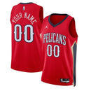 Camisa NBA - New Orleans Pelicans - 2023 - Edição de Impacto - Vermelho
