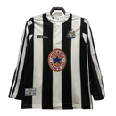 Camisa Newcastle United 95/97 I Home - Versão Retrô Manga Longa