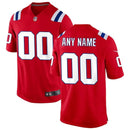 Camisa NFL Patriots - Edição Personalizada Alternativa - Vermelho