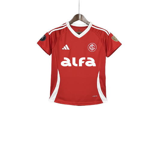 Camisa Internacional 25/26 I Home - Todos os Patrocínios - Feminina
