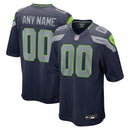 Camisa NFL Seattle Seahawks - Versão de Jogo - Azul Marinho