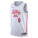 Camisa NBA Tyrese Maxey - Philadelphia 76ers - 2023 - Edição Cidade - Branco