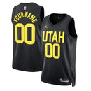 Camisa NBA - Utah Jazz - 2023 - Edição de Impacto - Preto