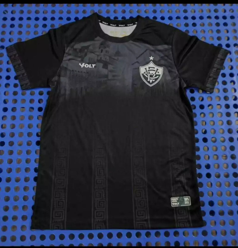 Camisa Vitória 2024/25 Consciência Negra - Torcedor Masculina - Preta